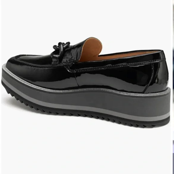 Johnston & Murphy -Gracelyn Chain Wedge Loafer size 6.5 - Picture 2 of 8